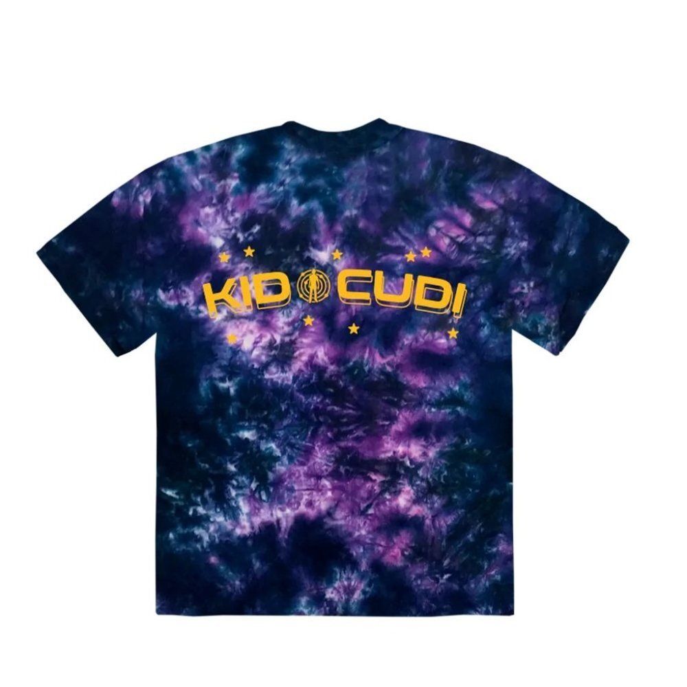 NWT Kid Cudi Camp McDonald's intergalactic tie‎ dye shirt - exclusive limited